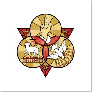 The magnificent seal of the Holy Trinity Posters and Art